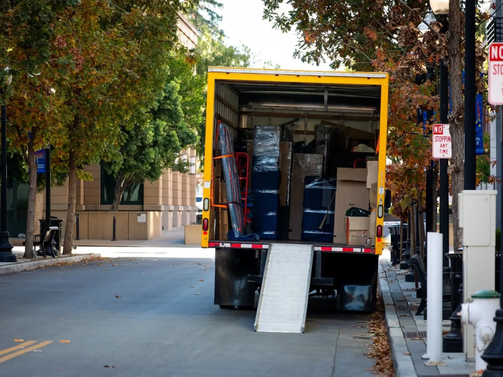 OJAX moving truck