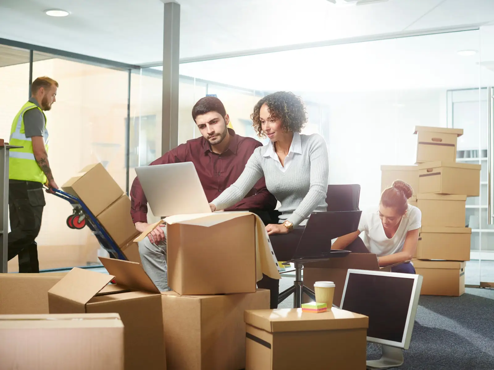 Commercial moving service